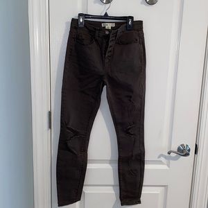 Mudd - size 3 - Army Green Jean